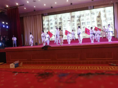 江西省第二届优秀传统文化教育高峰论坛开幕式武术表演